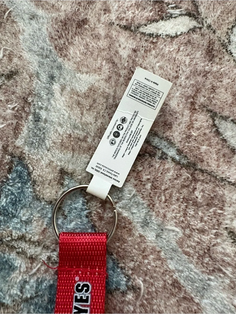 New Ohio State Buckeyes Football Keychain
